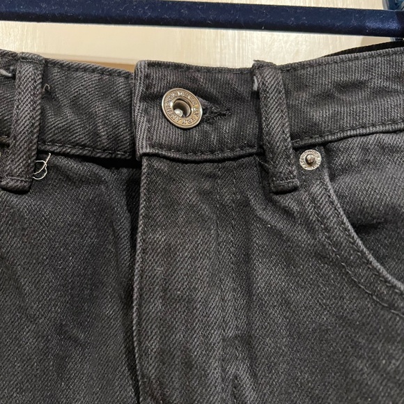 Denim Black Skirt - Picture 2 of 4